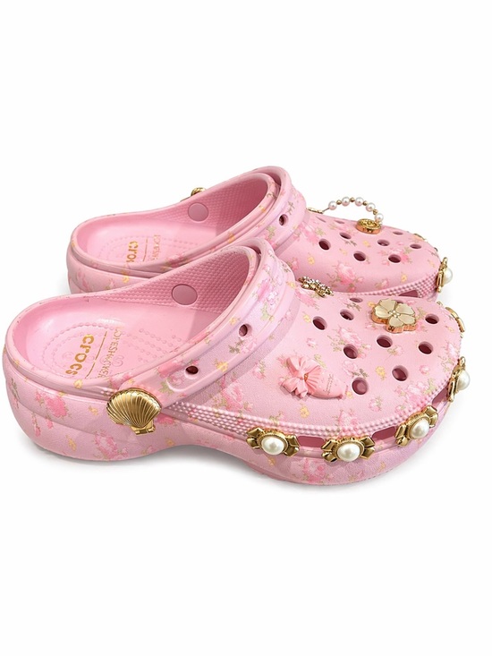 CROCS Shoes - Crocs x Love Shack Fancy NEW Classic Clog Shoes 9